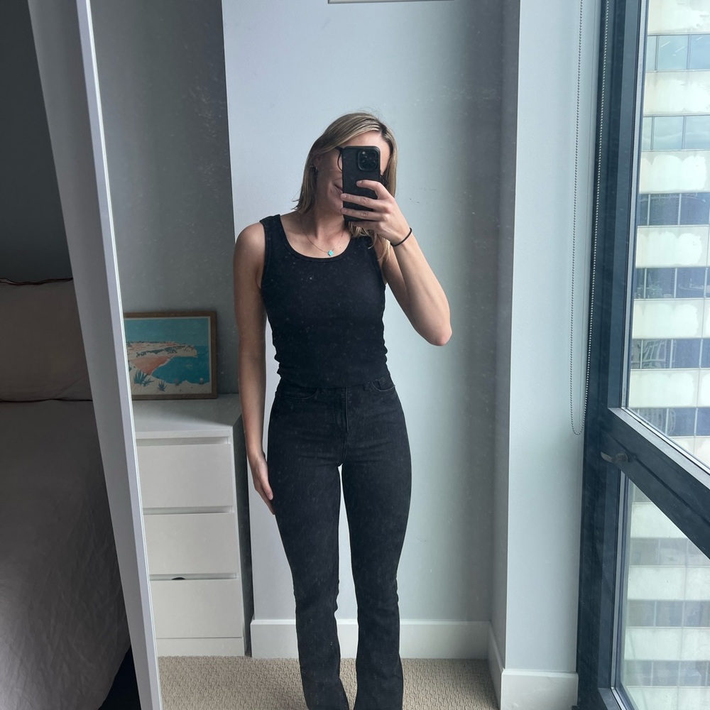 Reformation Black Jeans